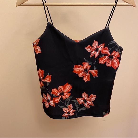 NWT Streetwear Society Floral Cami - Picture 2 of 4